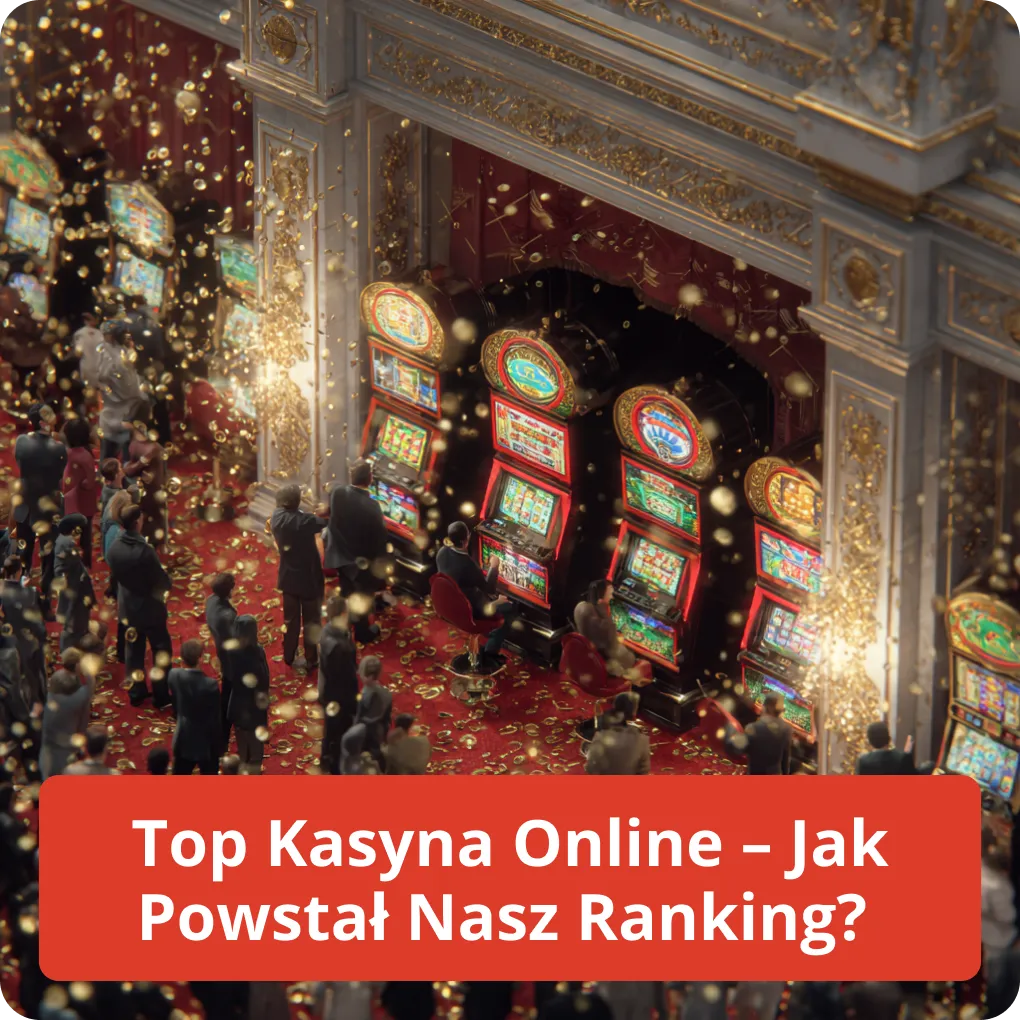 Top kasyna online – jak powstał nasz ranking? – proces Top kasyna online – jak powstał nasz ranking?